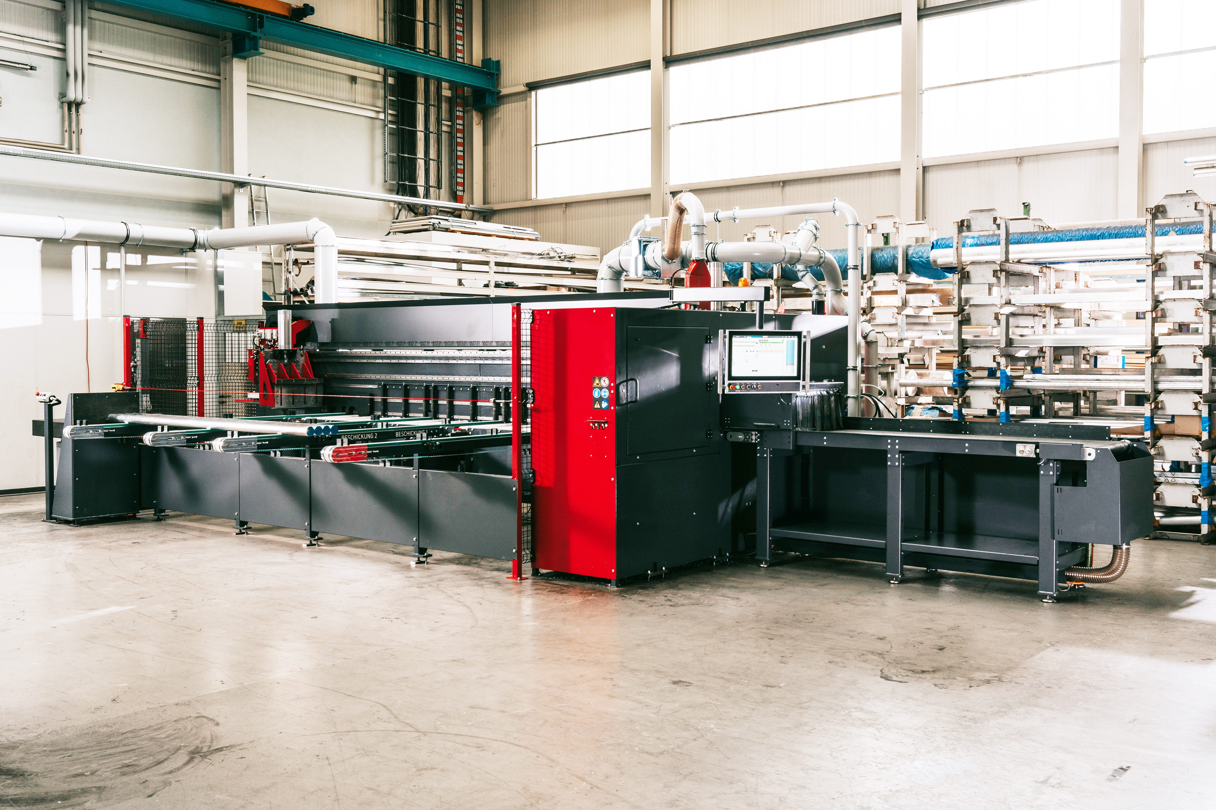 Briganto Alüminyum Ekstrüzyon ve Profil Kesme Testeresi